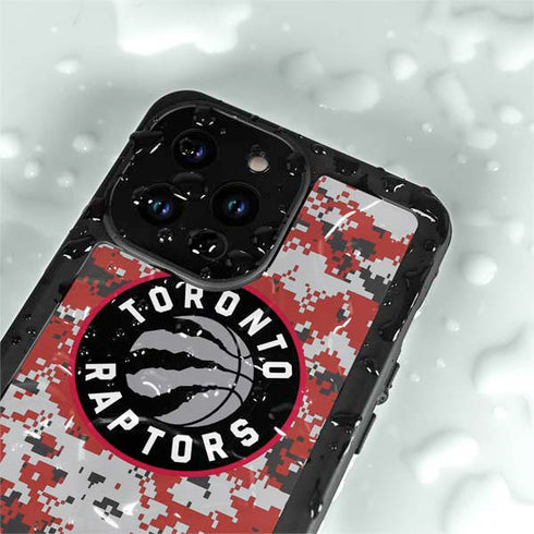 NBA Toronto Raptors Digi iPhone 15 Pro Waterproof Case